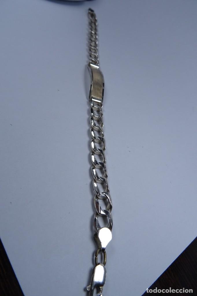 Joyeria: Pulsera tipo esclava en plata 925 maciza, nueva - Foto 9