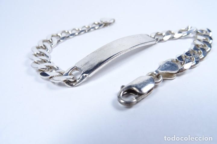 Joyeria: Pulsera tipo esclava en plata 925 maciza, nueva - Foto 10