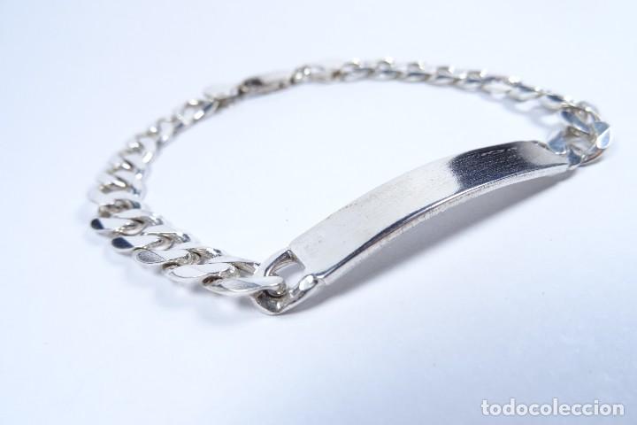 Joyeria: Pulsera tipo esclava en plata 925 maciza, nueva - Foto 2