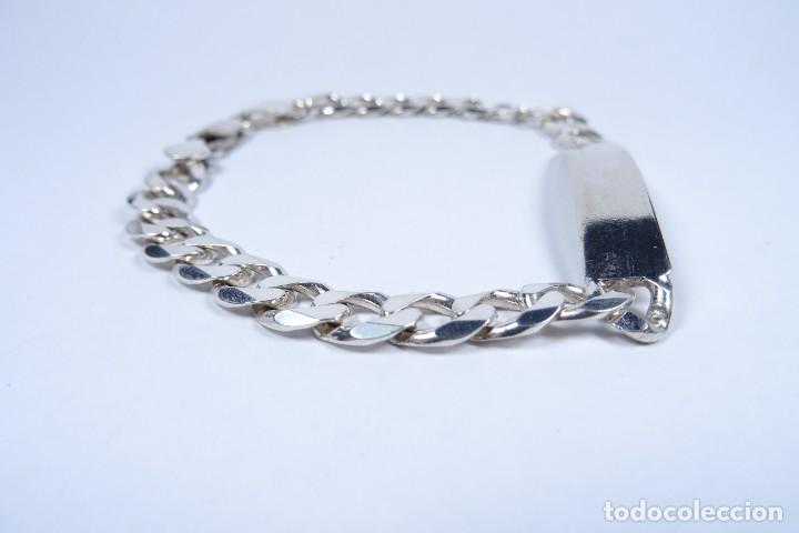 Joyeria: Pulsera tipo esclava en plata 925 maciza, nueva - Foto 4