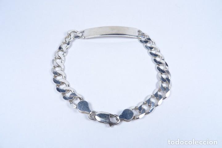Joyeria: Pulsera tipo esclava en plata 925 maciza, nueva - Foto 3