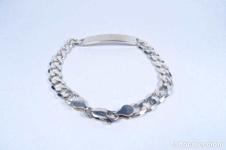 Joyeria: Pulsera tipo esclava en plata 925 maciza, nueva - Foto 7