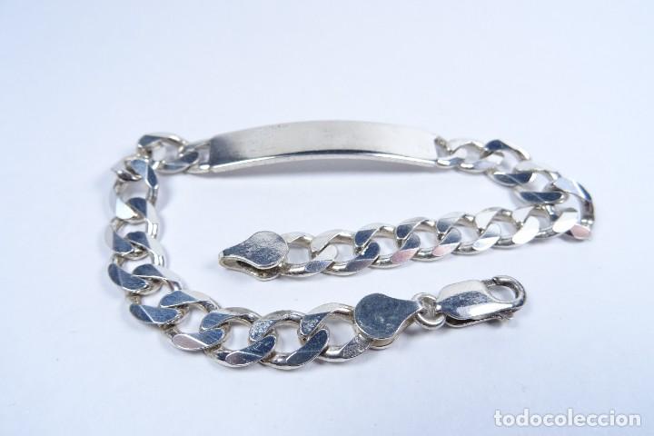 Joyeria: Pulsera tipo esclava en plata 925 maciza, nueva - Foto 8