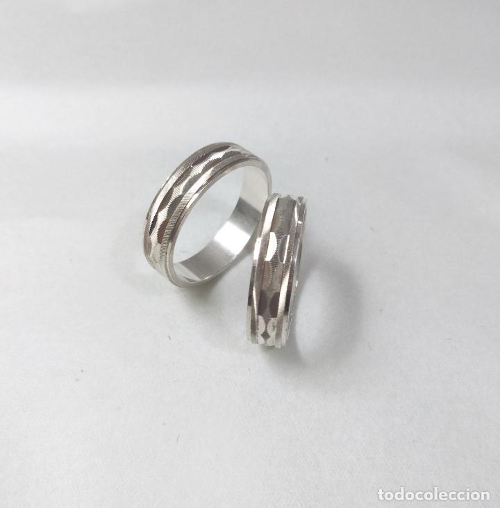 pareja de anillos - alianzas de plata de ley co - Buy Antique rings on  todocoleccion