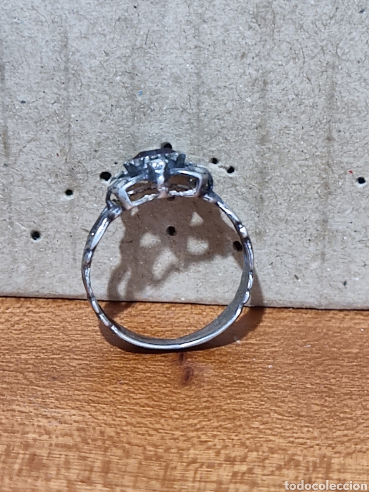 Joyeria: ANILLO DE PLATA VINTAGE CON PIEDRAS - Foto 4
