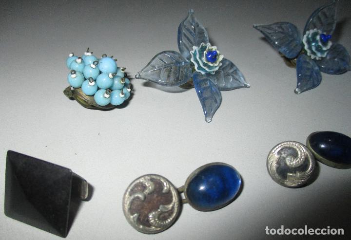 Joyeria: Lote pendientes y gemelos, antiguos - Foto 2