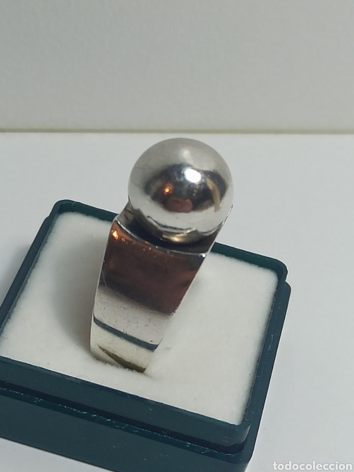 Joyeria: Vintage anillo en Plata de ley 925 pesó 7.3 gramos - Foto 9 - 298185528
