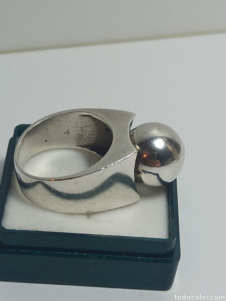 Joyeria: Vintage anillo en Plata de ley 925 pesó 7.3 gramos - Foto 11 - 298185528