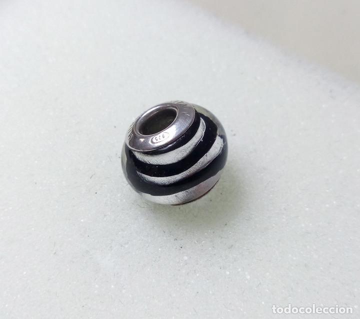 Joyeria: Charm de Murano de plata de ley - Foto 1