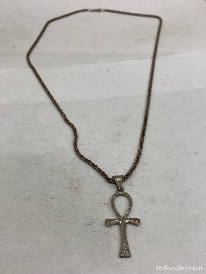 Joyeria: Cadena y colgante de plata - Foto 1