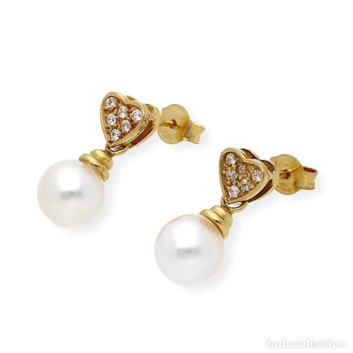 Joyeria: PENDIENTES DE ORO / CIRCONITAS / PERLAS - Foto 4