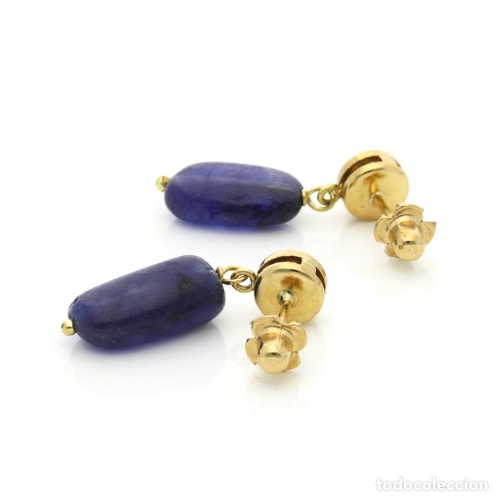 Joyeria: PENDIENTES DE ORO / CIRCONITAS / ZAFIRO - Foto 4