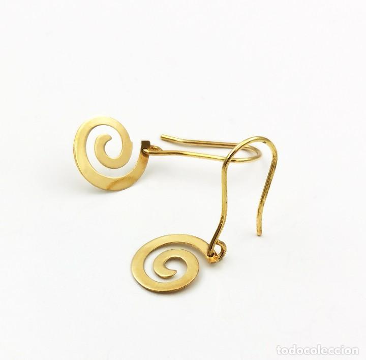 Joyeria: PENDIENTES DE ORO EN FORMA DE ESPIRAL - Foto 1