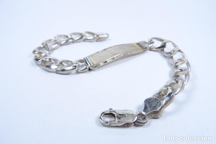Joyeria: Magn&iacute;fica pulsera tipo esclava en plata 925 - Foto 3