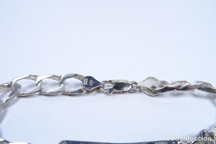 Joyeria: Magn&iacute;fica pulsera tipo esclava en plata 925 - Foto 4