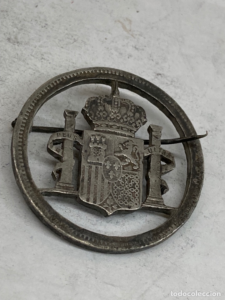 Joyeria: Broche de moneda plata - Foto 1