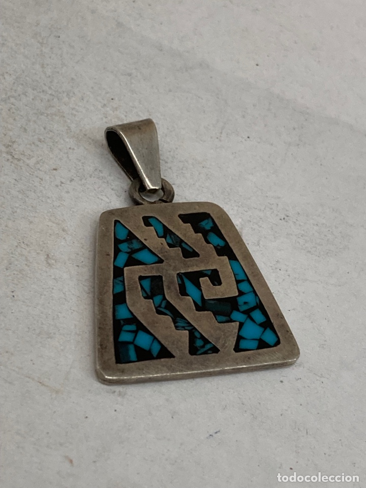 Joyeria: Colgante de plata y lapisl&aacute;zuli - Foto 1