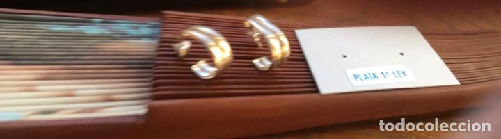 Joyeria: PENDIENTES DE PLATA DE LEY. ARETES. AROS - Foto 5