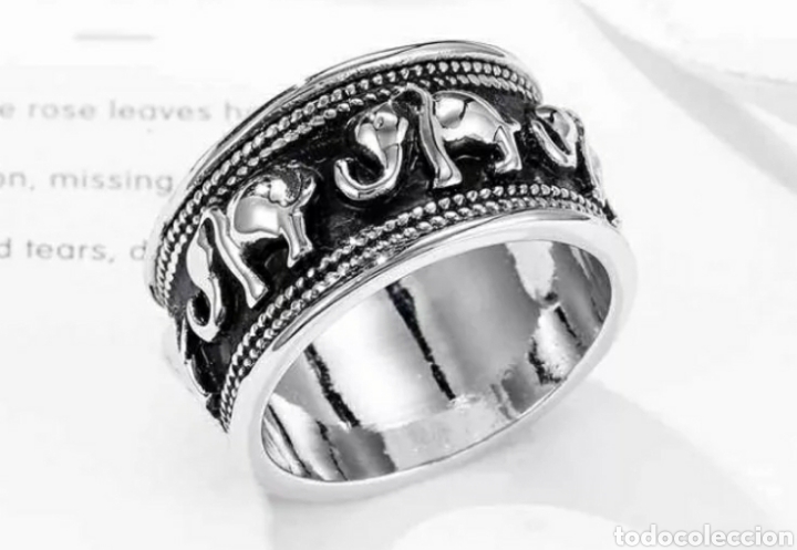 Joyeria: Anillo de Plata Elefantes ENV&Iacute;O GRATIS!! - Foto 1
