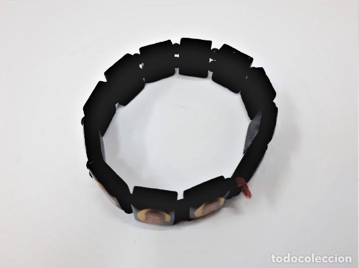 Joyeria: Pulsera Icono Ortodoxa De Madera Negra - Foto 3