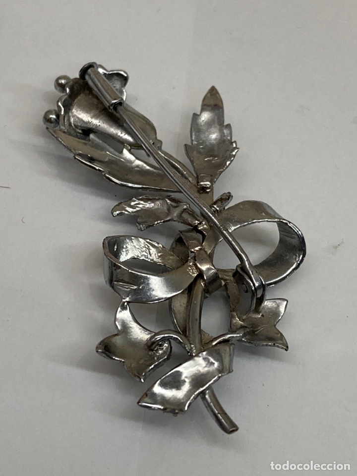 Joyeria: Broche de plata tipo flor - Foto 1