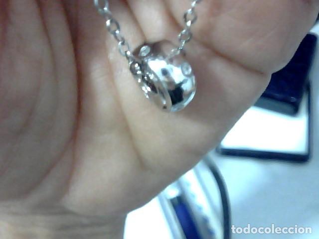 Joyeria: cadena y colgante en oro blanco 18 kts - Foto 6