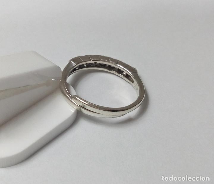 Joyeria: Anillo de plata de ley con circonitas - Talla 11 - Foto 4