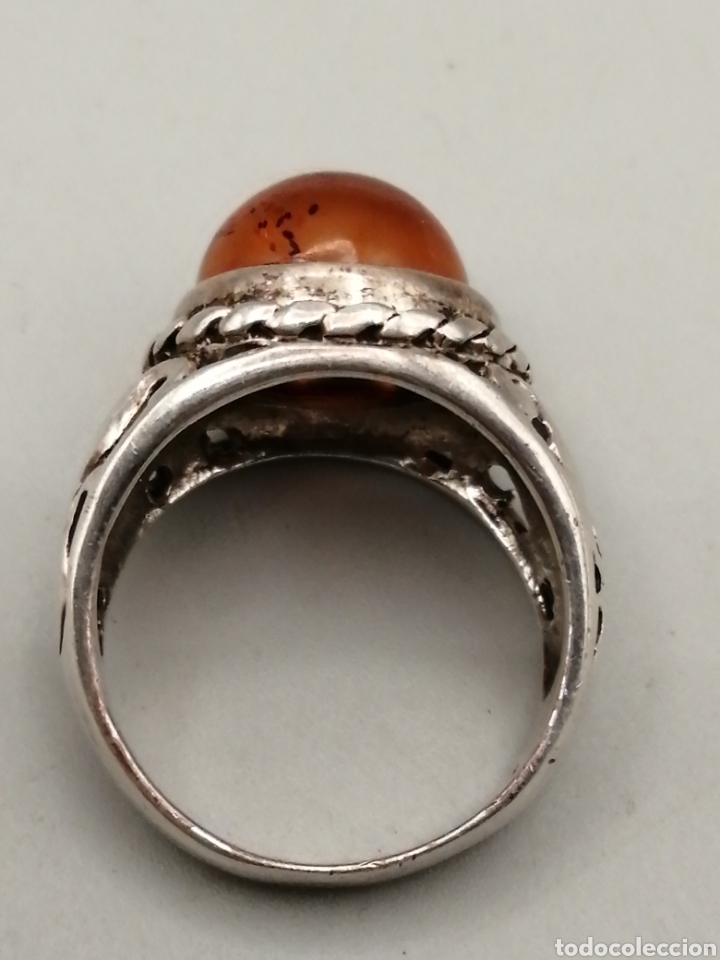 Joyeria: Anillo plata y &aacute;mbar - Foto 3