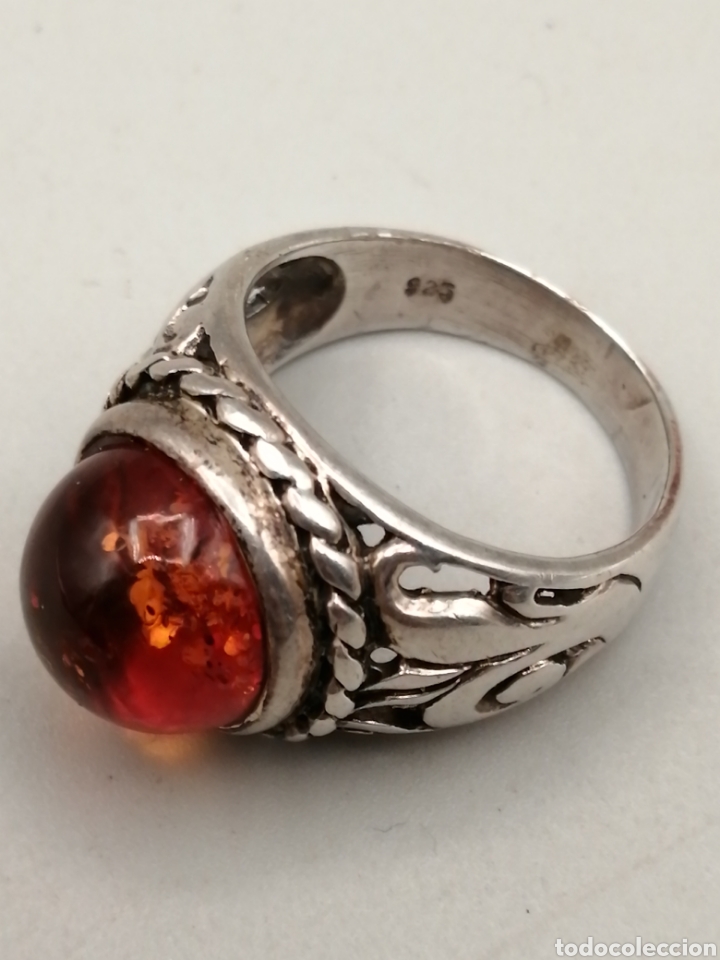 Joyeria: Anillo plata y &aacute;mbar - Foto 4