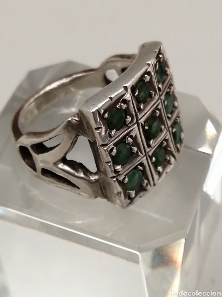 Joyeria: Anillo plata 925mls y esmeraldas - Foto 5