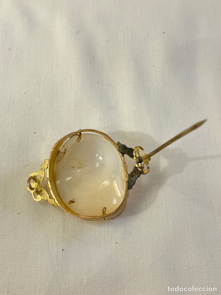 Joyeria: Broche camafeo de oro de 9K siglo XIX - Foto 5