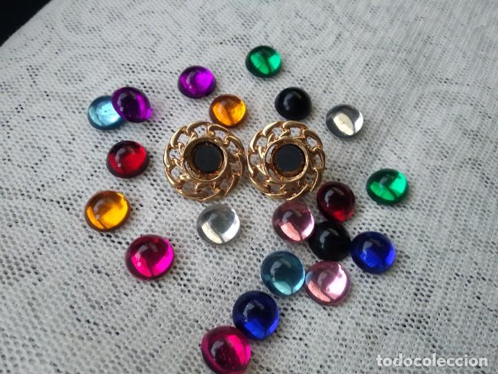 Joyeria: pendientes clip iman para cambio de color - Foto 3