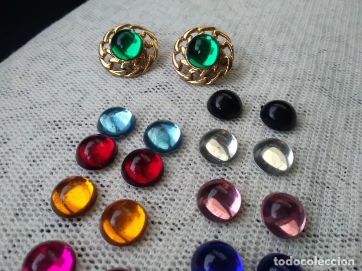 Joyeria: pendientes clip iman para cambio de color - Foto 2