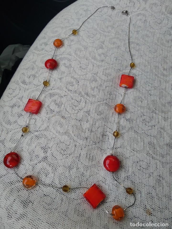 Joyeria: collar vidrio y plata fina - Foto 6