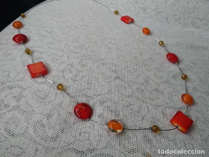Joyeria: collar vidrio y plata fina - Foto 3