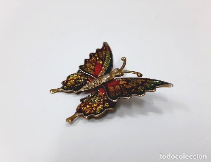 Joyeria: Broche vintage mariposa - Foto 2
