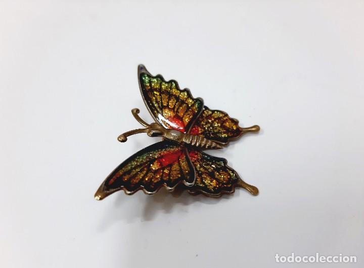 Joyeria: Broche vintage mariposa - Foto 3