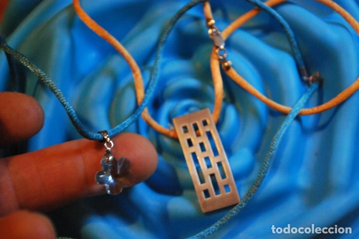 Joyeria: Lote de Dos colgantes de plata. - Foto 1