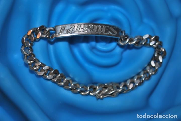 Joyeria: Pulsera de plata LURDES . 23 gr. - Foto 3