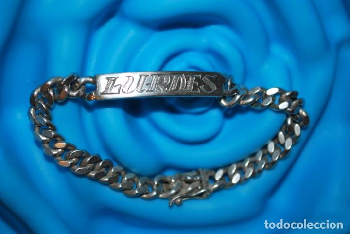 Joyeria: Pulsera de plata LURDES . 23 gr. - Foto 4
