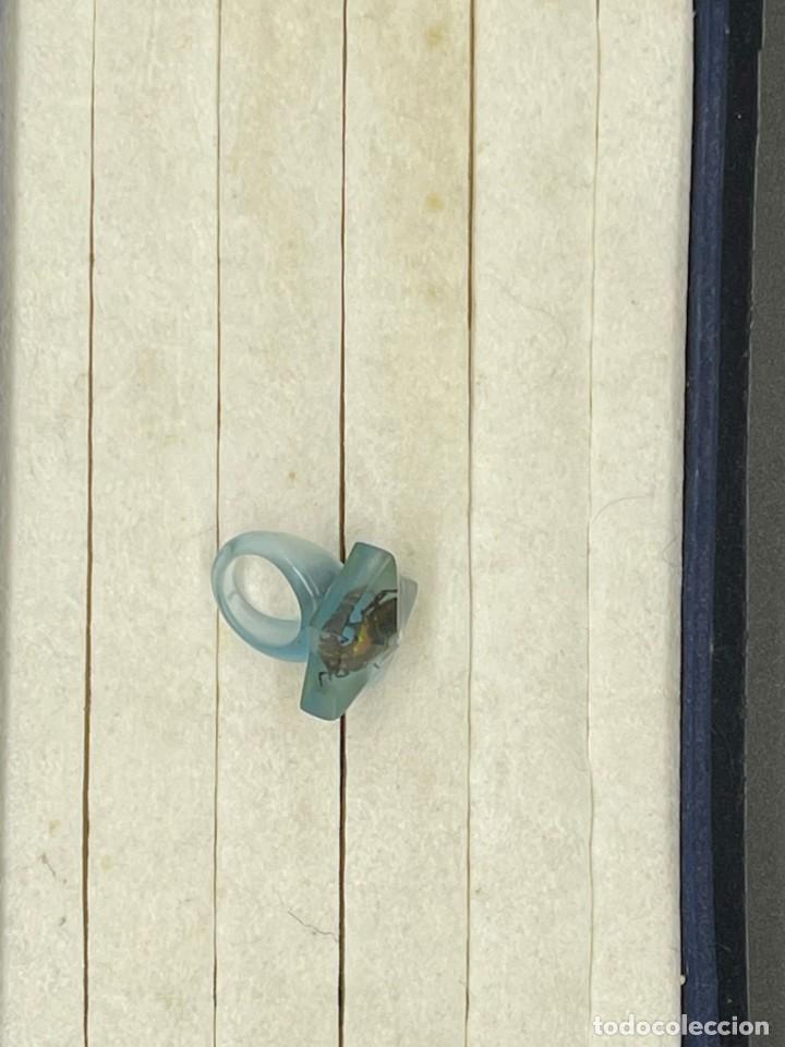 Joyeria: ANILLO CON INSECTO EN EL INTERIOR - A&Ntilde;OS 80 - Foto 5