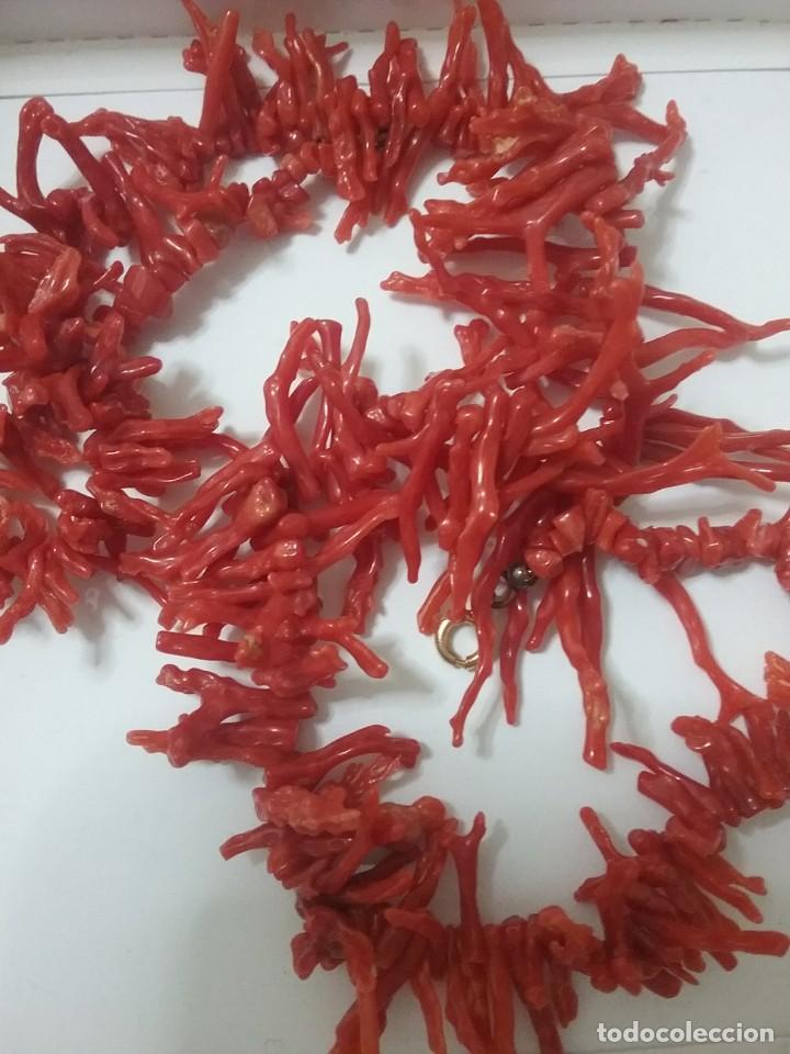 Joyeria: Collar de ramas de coral rojo - Foto 6