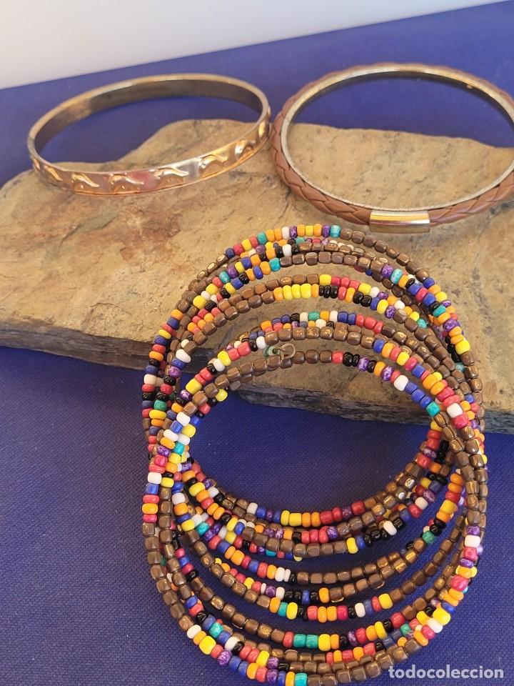Joyeria: Conjunto de tres pulseras vintage - Foto 1