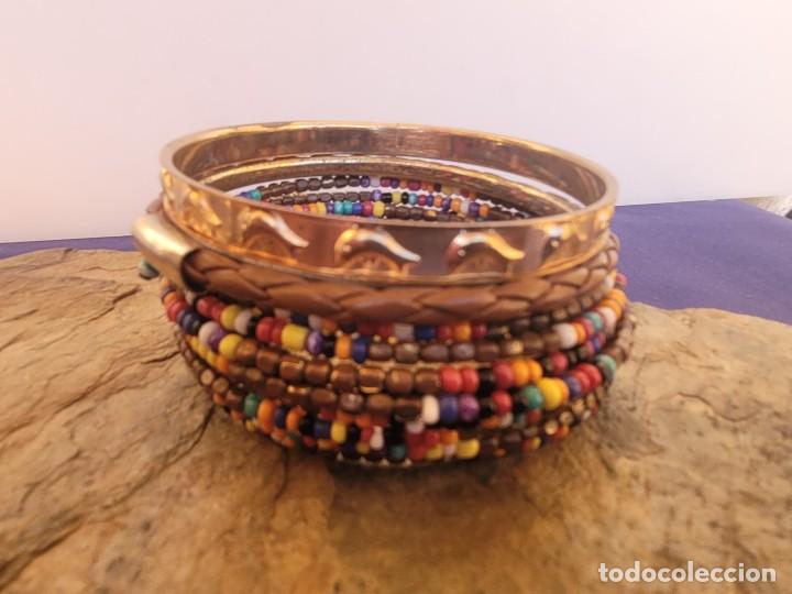 Joyeria: Conjunto de tres pulseras vintage - Foto 7