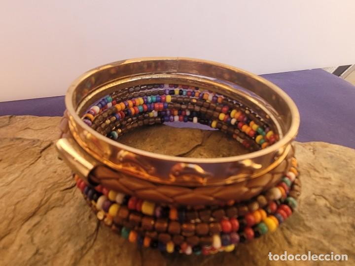 Joyeria: Conjunto de tres pulseras vintage - Foto 8