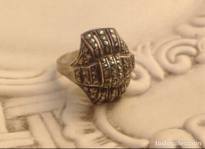 Joyeria: ANTIGUO ANILLO de PLATA. Contraste 925 - Foto 2