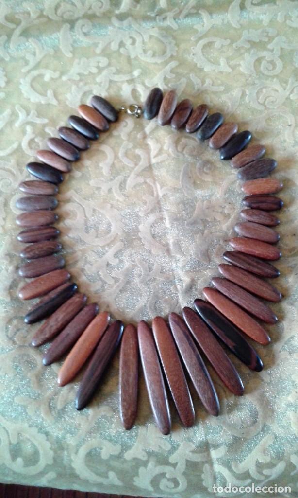 Joyeria: COLLAR GARGANTILA DE MADERA - Foto 1