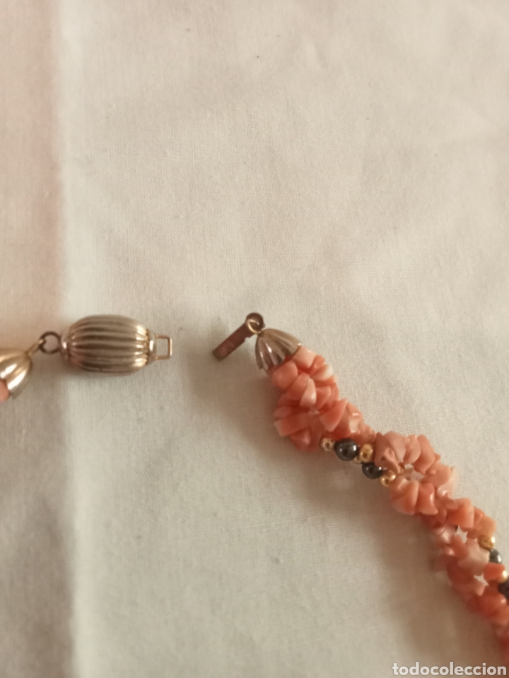 Joyeria: COLLAR GARGANTILLA CON CORALES ROSA - Foto 4