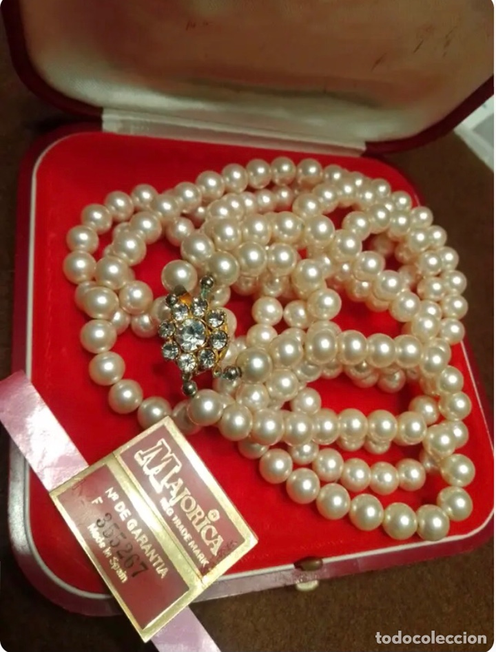 collar perlas majórica - Comprar todocoleccion - 300518518
