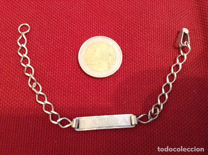 Joyeria: PULSERA DE PLATA 925 CON INSCRIPCION 5,3 g - Foto 2